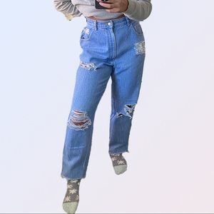 Vintage Cactus Mom Jeans (Brand New/Like New)